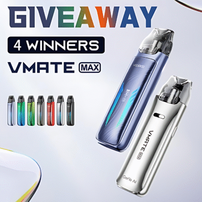 VOOPOO VMATE MAX 30W 註油主機套裝 空煙彈 小煙機推薦